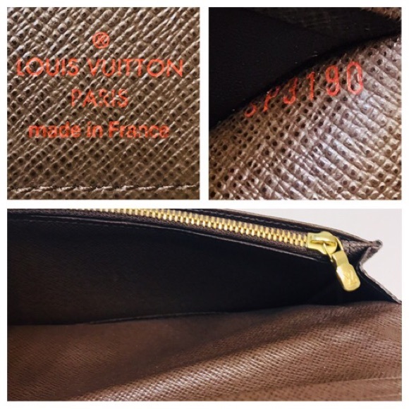 🌟GENUINE LOUIS VUITTON Damier Ebene Brazza Wallet - Picture 13 of 16